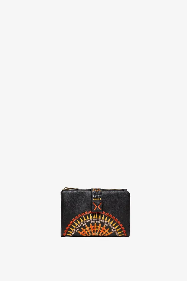 Desigual Small Coin Wallet African Mandala Women Wallets