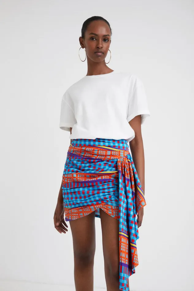 Desigual Stella Jean Short Twopiece Dress Women Dresses