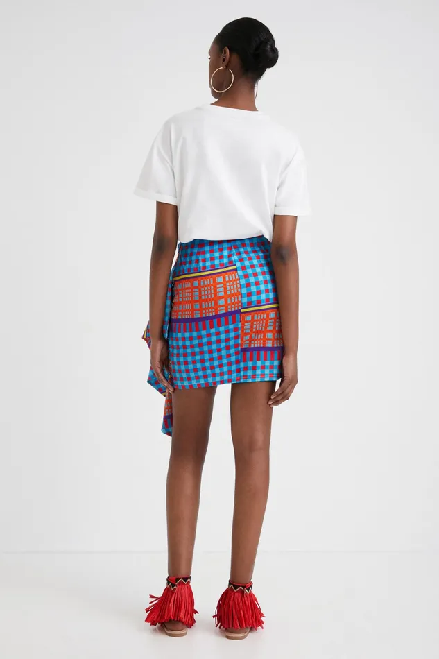 Desigual Stella Jean Short Twopiece Dress Women Dresses