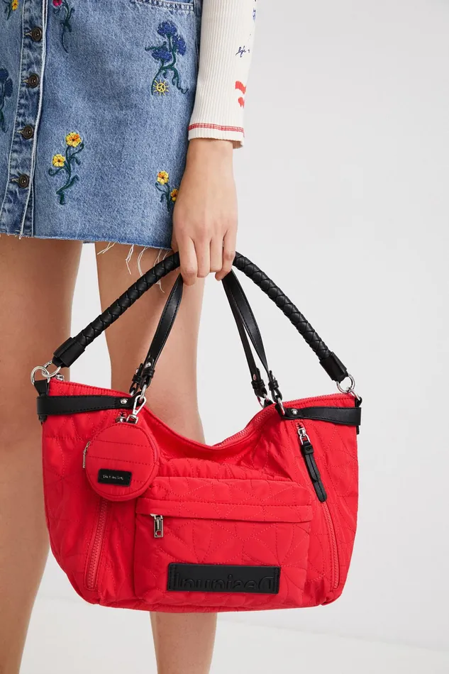 Desigual Textured Recycled Bag Women Crossbody Bags