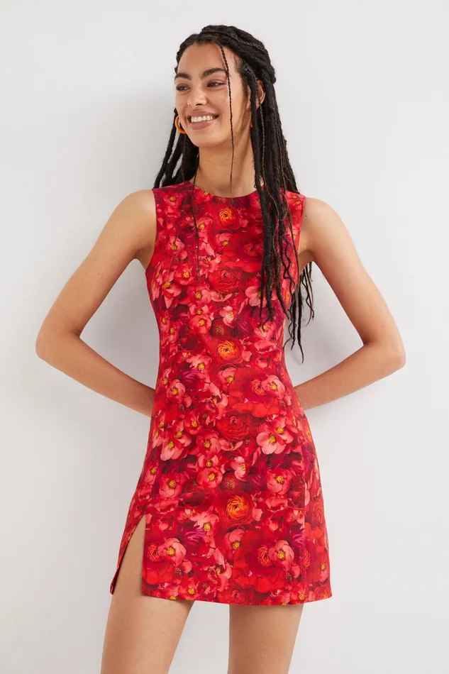 Desigual Tight Poppy Dress Women Dresses