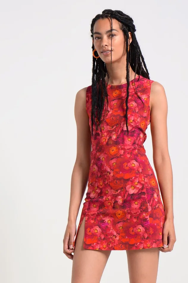 Desigual Tight Poppy Dress Women Dresses