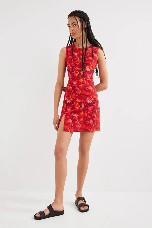 Desigual Tight Poppy Dress Women Dresses
