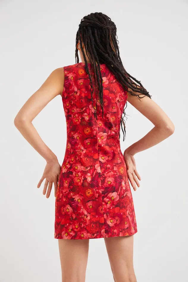 Desigual Tight Poppy Dress Women Dresses