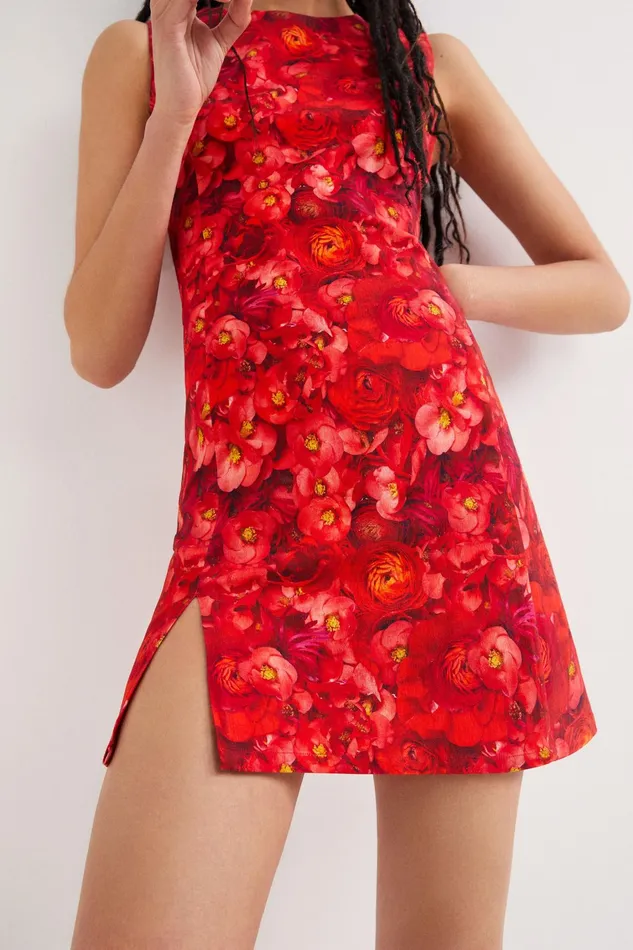 Desigual Tight Poppy Dress Women Dresses