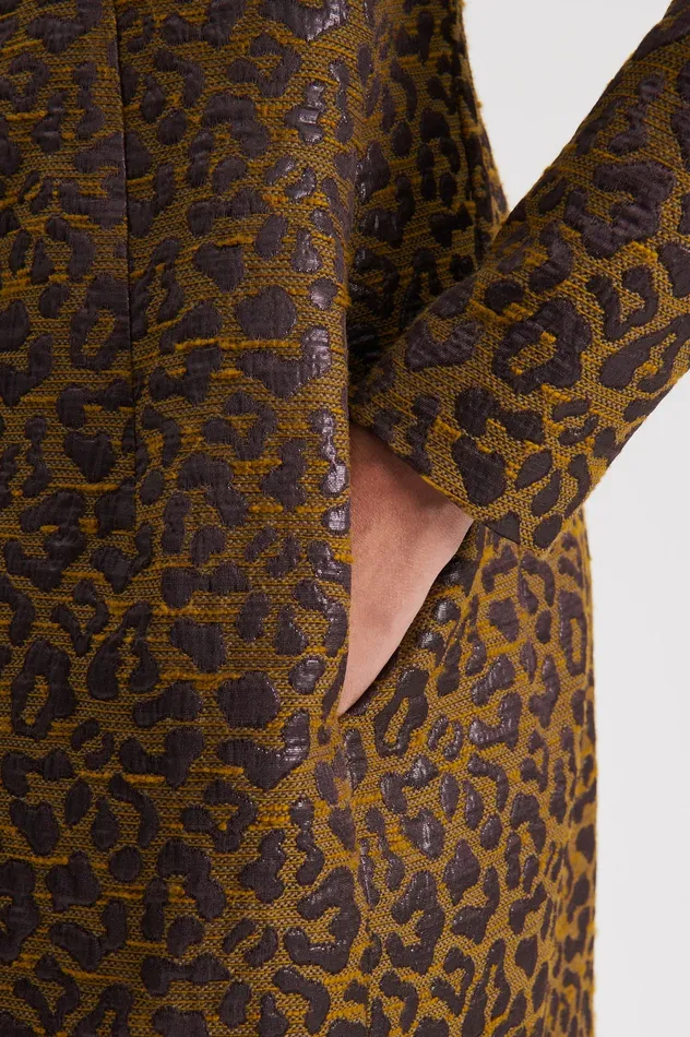 Dresses Scanlan Theodore Women OCELOT TAILORED DRESS MORO Dresses Scanlan Theodore Women OCELOT TAILORED DRESS MORO