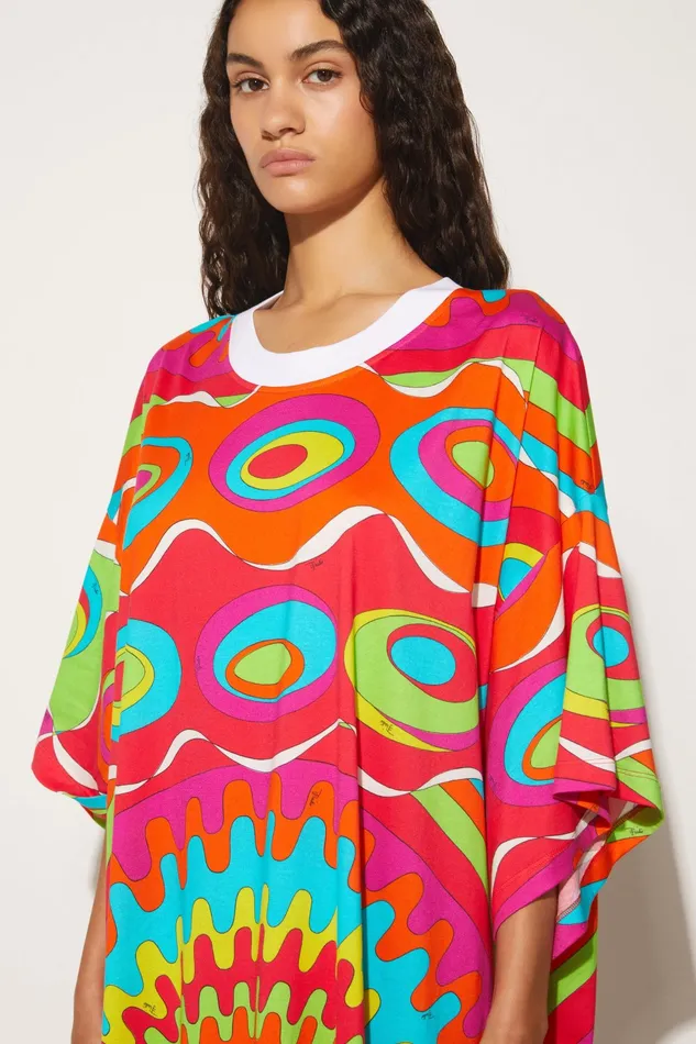 Dresses Women PUCCI BersaglioPrint Cotton TShirt Dress