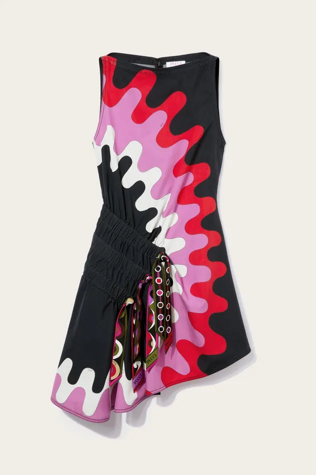 Dresses Women PUCCI BersaglioPrint Ruched Dress