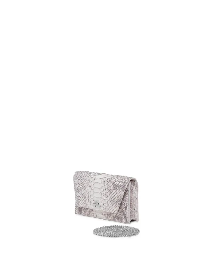 Envelope In Python Nubuck Leather Rock Women Akris Crossbody Bags