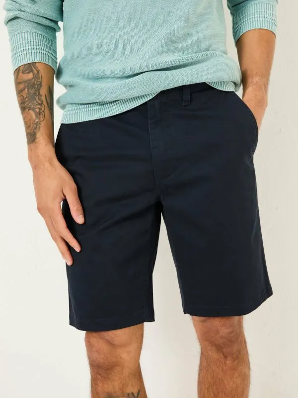 Fat Face Shorts Men Navy Mawes Chino Shorts