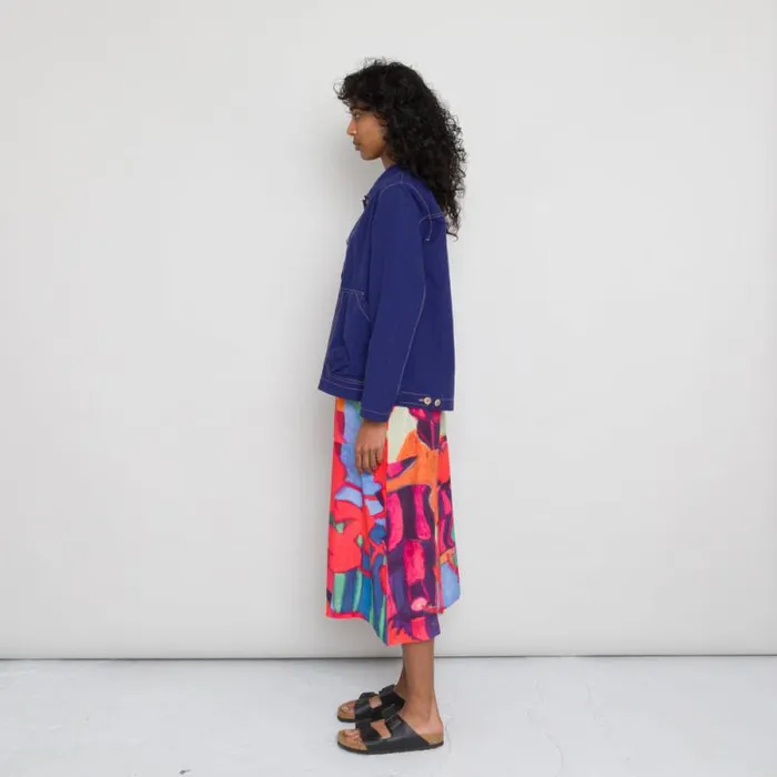Folk Clothing Outerwear Prism Jacket 8211 Mid Blue 8211 Womens