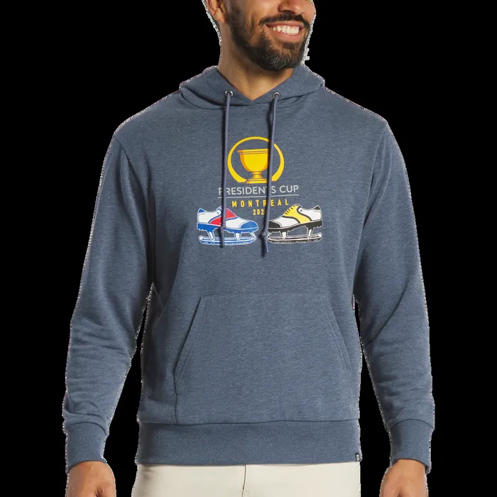 FootJoy Base MidLayers Men 2024 Presidents Cup Skate Hoodie Navy FootJoy Base MidLayers Men 2024 Presidents Cup Skate Hoodie Navy