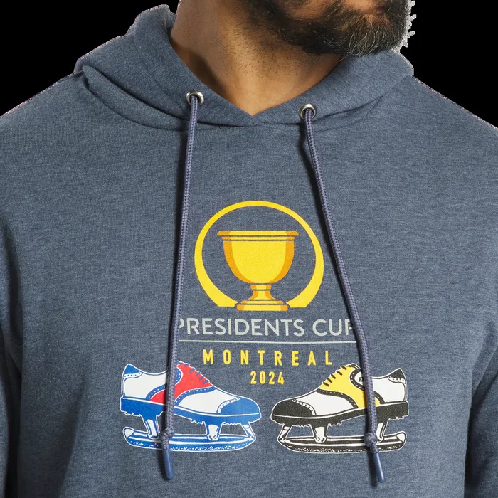 FootJoy Base MidLayers Men 2024 Presidents Cup Skate Hoodie Navy FootJoy Base MidLayers Men 2024 Presidents Cup Skate Hoodie Navy