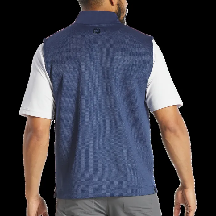 FootJoy Base MidLayers Men Tonal Block Vest Navy FootJoy Base MidLayers Men Tonal Block Vest Navy