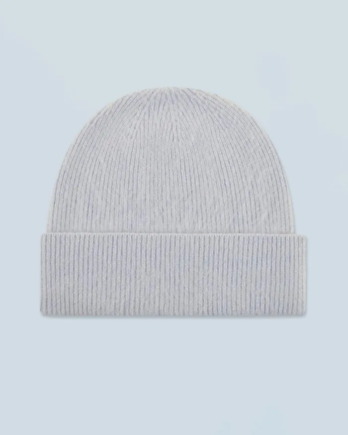 From Future Cashmere Beanies Cuffed Beanie Baby Blue