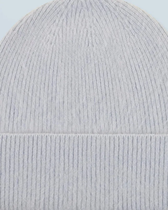 From Future Cashmere Beanies Cuffed Beanie Baby Blue