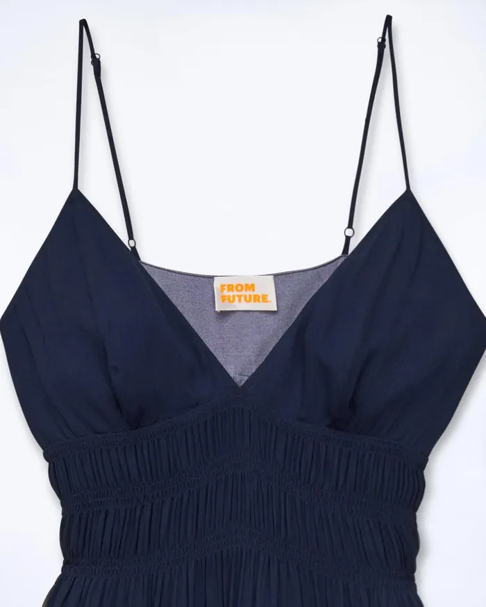 From Future Dresses and Jumpsuits Women Sofia Long Strap Dress Navy