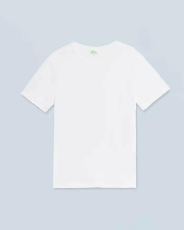 From Future Shirts and TShirts Men Crewneck Short Sleeve TShirt White
