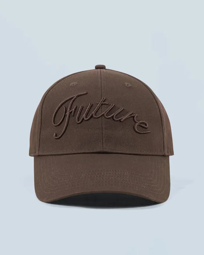 From Future Tote Bags Future Curved Visor Cap Chocolate