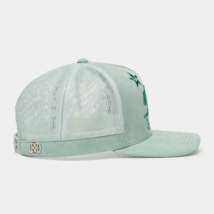 GFORE Hats MenWomen GFORE LA COTTON CORDUROY TALL TRUCKER HAT Isle GFORE Hats MenWomen GFORE LA COTTON CORDUROY TALL TRUCKER HAT Isle