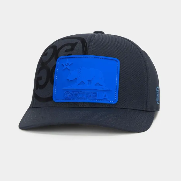 GFORE Hats MenWomen GFORE LA STRETCH TWILL SNAPBACK HAT Twilight