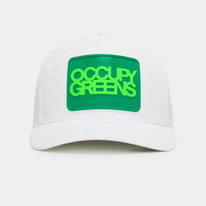 GFORE Hats MenWomen OCCUPY GREENS STRETCH TWILL SNAPBACK HAT Snow GFORE Hats MenWomen OCCUPY GREENS STRETCH TWILL SNAPBACK HAT Snow