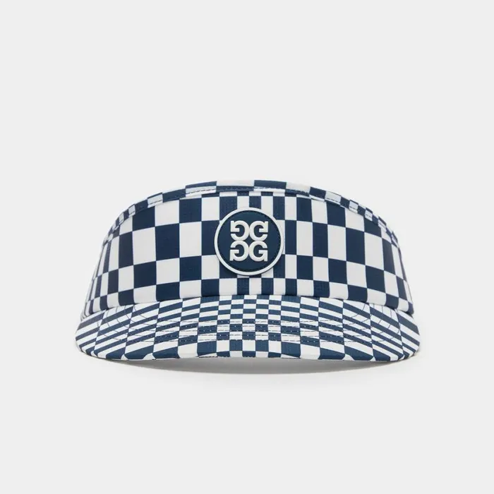 GFORE Hats Women DISTORTED CHECK RIPSTOP VISOR Twilight GFORE Hats Women DISTORTED CHECK RIPSTOP VISOR Twilight