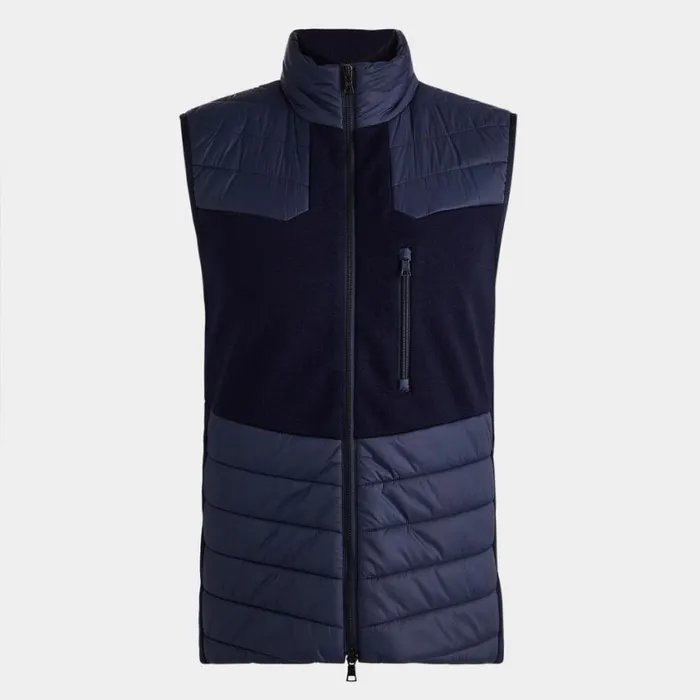 GFORE Outerwear Men CIRCLE G039S CHENILLE MERINO WOOL VEST Twilight