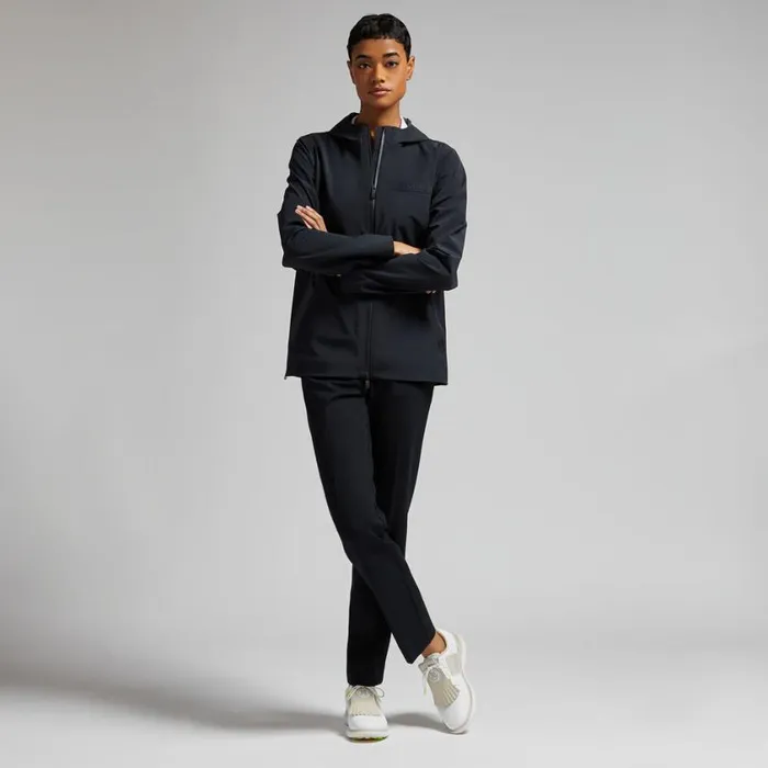 GFORE Outerwear Women WEATHER RESISTANT REPELLER 20 HOODED JACKET Onyx GFORE Outerwear Women WEATHER RESISTANT REPELLER 20 HOODED JACKET Onyx