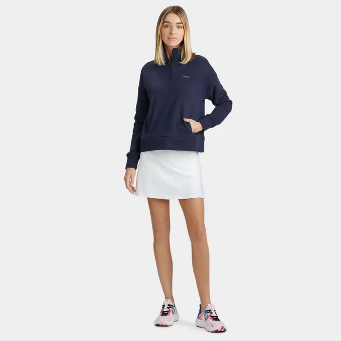 GFORE Pullovers Women I HATE GOLF FRENCH TERRY QUARTER ZIP BOXY PULLOVER Twilight GFORE Pullovers Women I HATE GOLF FRENCH TERRY QUARTER ZIP BOXY PULLOVER Twilight