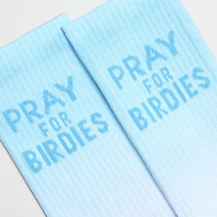 GFORE Socks Women PRAY FOR BIRDIES CREW SOCK Snow Breeze GFORE Socks Women PRAY FOR BIRDIES CREW SOCK Snow Breeze