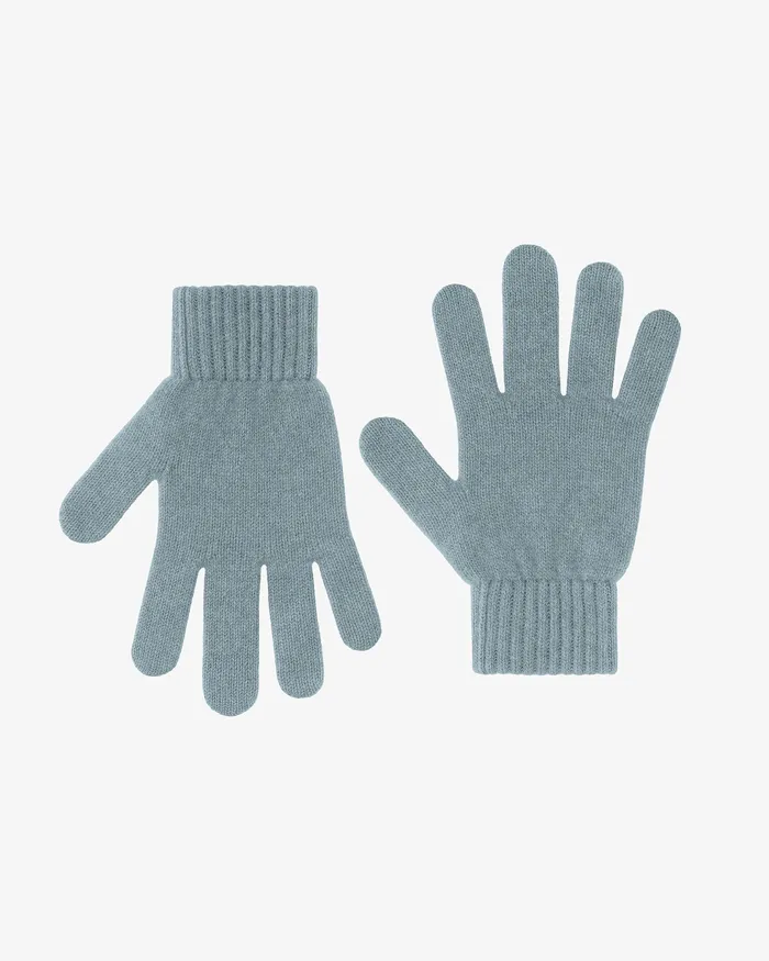 Gloves Women Colorfulstandard Merino Wool Gloves 8211 Stone Blue