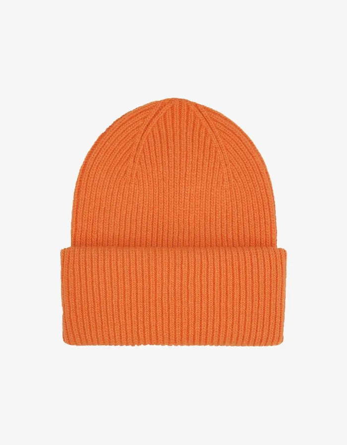 Hats Women Colorfulstandard Merino Wool Hat 8211 Burned Orange