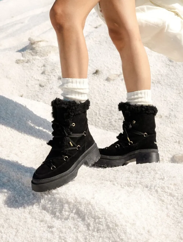 Iga Black Women Bobbies Ankle Boots Iga Black Women Bobbies Ankle Boots