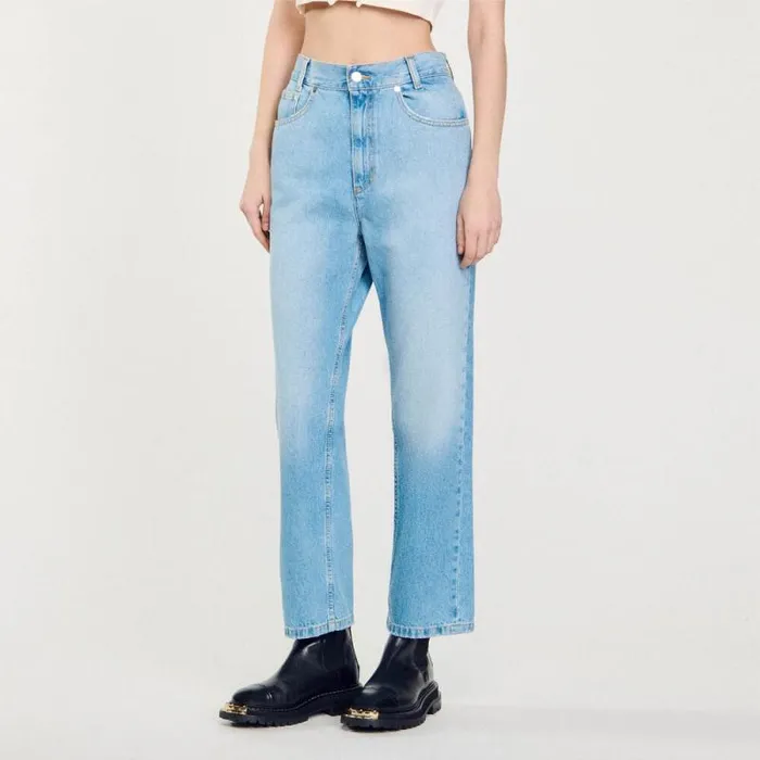 Jeans Women SANDRO Lowrise Straightleg Jeans Blue Jean Jeans Women SANDRO Lowrise Straightleg Jeans Blue Jean