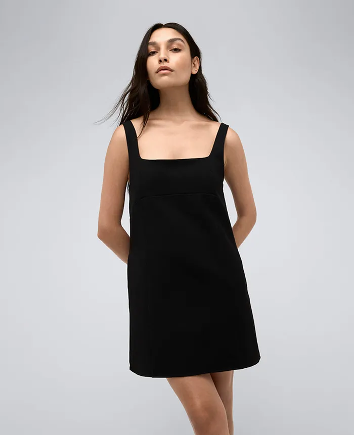 Kenneth Cole Dresses and Skirts Women Open Back Strap Shift Dress Black Kenneth Cole Dresses and Skirts Women Open Back Strap Shift Dress Black
