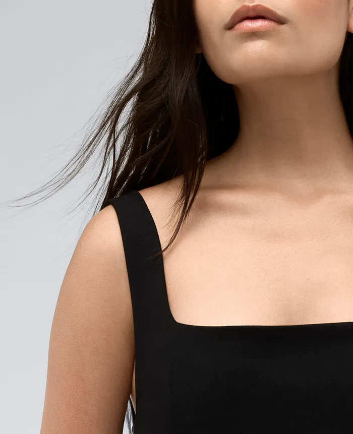 Kenneth Cole Dresses and Skirts Women Open Back Strap Shift Dress Black Kenneth Cole Dresses and Skirts Women Open Back Strap Shift Dress Black