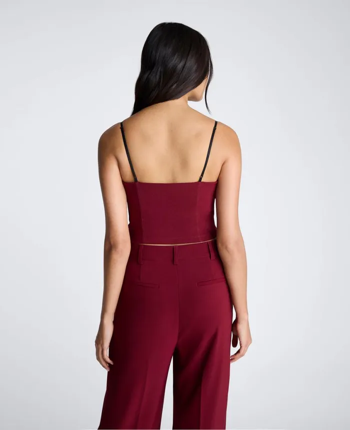 Kenneth Cole Matching Sets Women Bustier Cami Red Kenneth Cole Matching Sets Women Bustier Cami Red