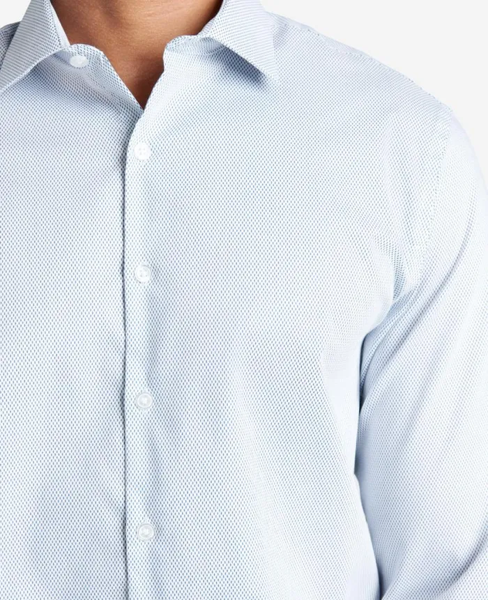 Kenneth Cole Shirts Men Slim Fit Kenneth Cole Natural Stretch Dress Shirt Blue Kenneth Cole Shirts Men Slim Fit Kenneth Cole Natural Stretch Dress Shirt Blue