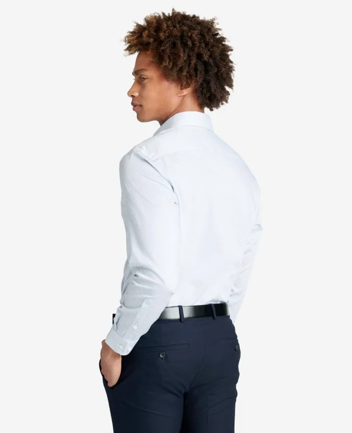 Kenneth Cole Shirts Men Slim Fit Kenneth Cole Natural Stretch Dress Shirt Blue Kenneth Cole Shirts Men Slim Fit Kenneth Cole Natural Stretch Dress Shirt Blue