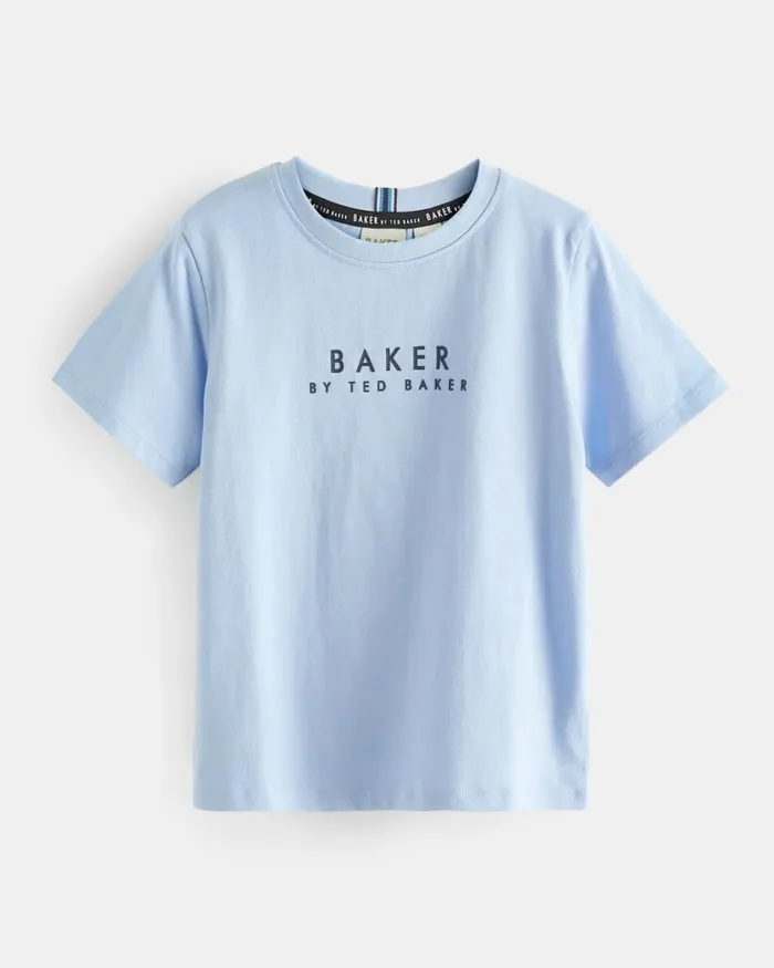 Kids IVAAN 8211 Three Pack Of Branded TShirts Pink Ted Baker Tops
