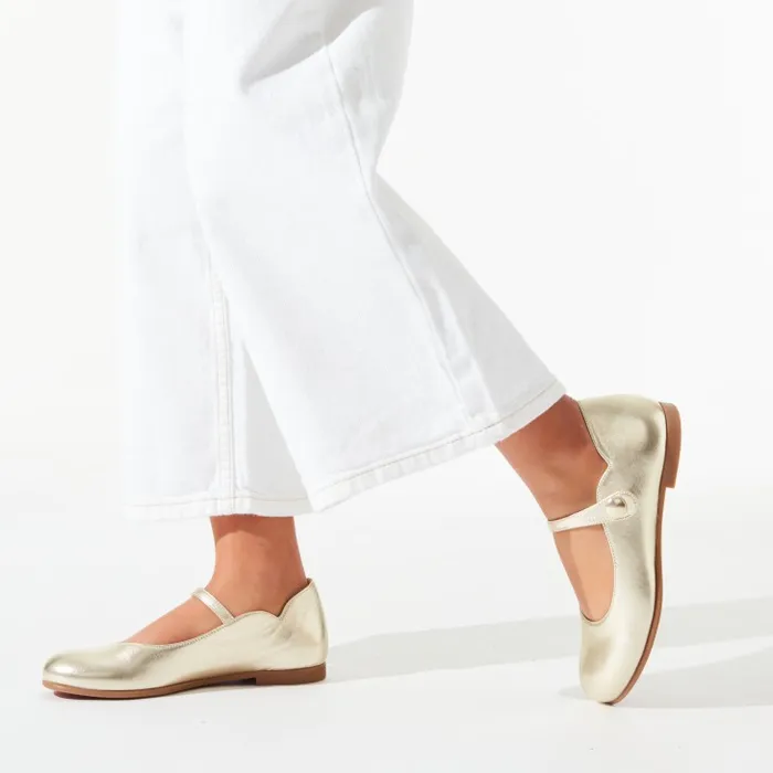 Kids Melodie Chick Ballerinas 8211 Nappa Leather 8211 Platine Christian Louboutin Ballerinas Kids Melodie Chick Ballerinas 8211 Nappa Leather 8211 Platine Christian Louboutin Ballerinas