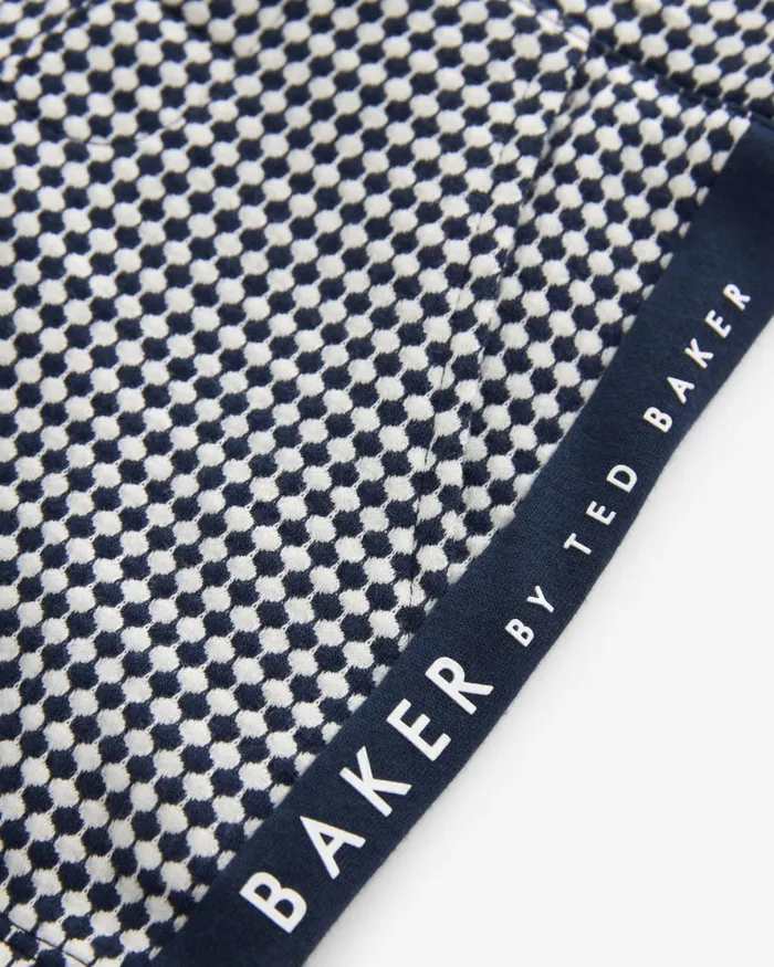 Kids SERGIU 8211 Textured Pattern Polo Shirt And Shorts Set Navy Ted Baker Sets and Outfits Kids SERGIU 8211 Textured Pattern Polo Shirt And Shorts Set Navy Ted Baker Sets and Outfits