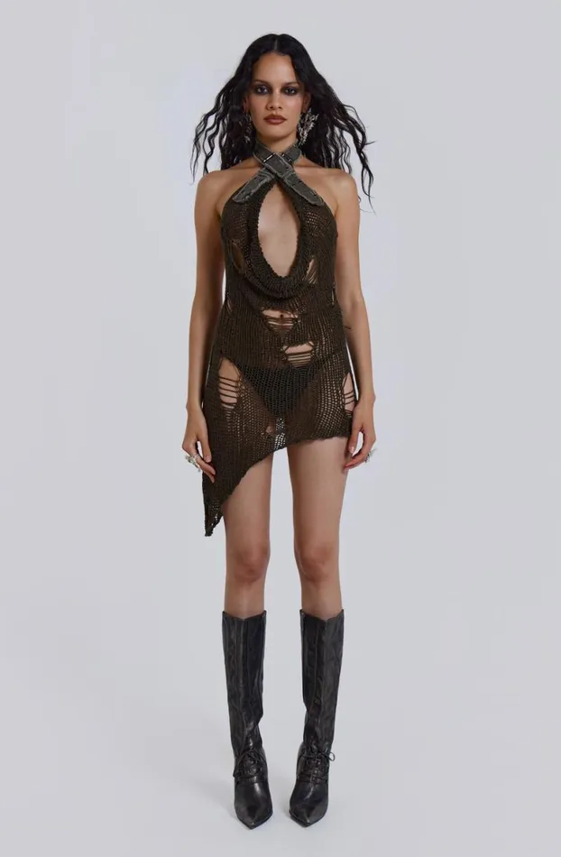 Knitwear Women Jaded London Lithium Knit Mini Dress