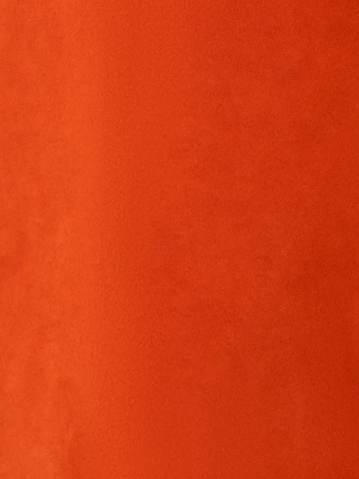 Lamb Suede Short Skirt Rustic Red Women Akris Skirts