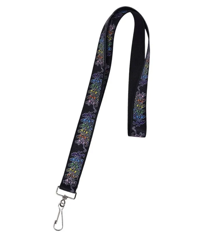 Liquid Blue Jewelry Accessories GD Dancing Skeletons Lanyard