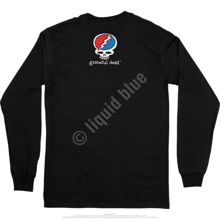Liquid Blue Long Sleeve Men Steal Your Face Dead Is Better Long Sleeve TShirt Liquid Blue Long Sleeve Men Steal Your Face Dead Is Better Long Sleeve TShirt