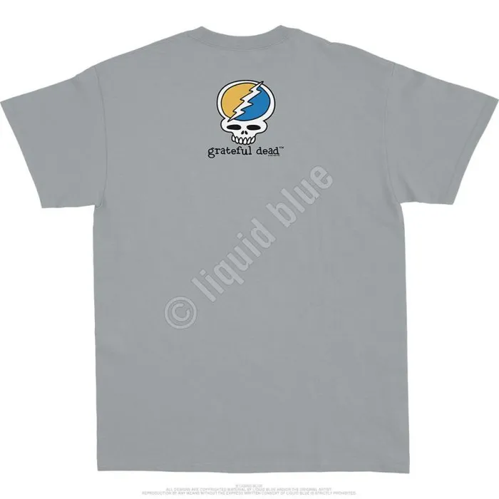 Liquid Blue TShirt Men Guitar Dead Is Better TShirt