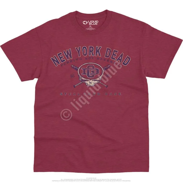 Liquid Blue TShirt Men NY Dead TShirt