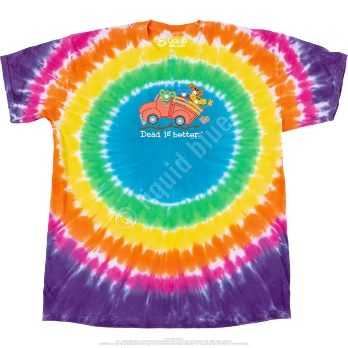 Liquid Blue TShirt Men Truck Dead Is Better TShirt